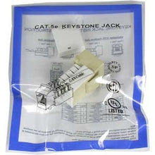 Load image into Gallery viewer, InstallerParts Cat 6 RJ45 110 Type Keystone Jack Ivory
