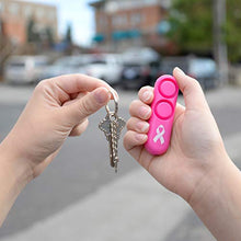 Load image into Gallery viewer, SABRE PA-NBCF-01 Self-Defense Safety Loud Dual Siren Key Ring, 120dB, Audible Up to 1,280 Feet (390 Meters), Simple Operation, Reusable, One Size, Pink Personal Alarm (NBCF)
