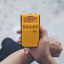 Load image into Gallery viewer, Sangean DT-800YL AM / FM / NOAA Weather Alert Rechargeable Pocket Radio (Yellow)
