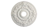 Ceiling Medallions - Ceiling Medallion for Chandeliers 18 inch (White)