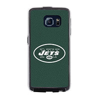 NFL New York Jets Phone CaseTeam Color Football Pebble Grain Feel Samsung Galaxy S6, Team Colors, One Size