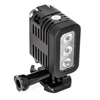 Ultimaxx 40m (131 FT) Waterproof LED Underwater Dive Light for GoPro Hero 8,7,6, and Any Similar Sized Action Camera