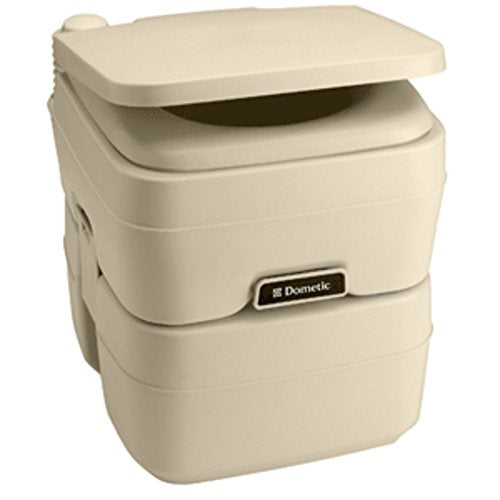 Dometic - 965 Portable Toilet 5.0 Gallon Parchment Marine , Boating Equipment