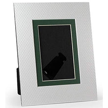 Load image into Gallery viewer, White/Green Golf Ball DIMPLE Bevel-Cut Easel 5x7 Frame Paper Stock Sold in 6s - 5x7
