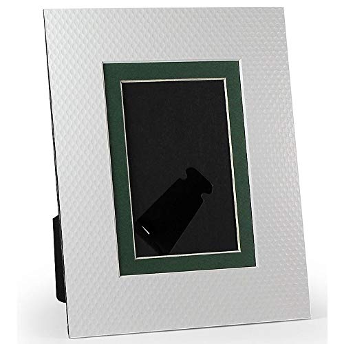 White/Green Golf Ball DIMPLE Bevel-Cut Easel 5x7 Frame Paper Stock Sold in 6s - 5x7