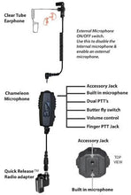 Load image into Gallery viewer, EARPHONE CONNECTION Chameleon Lapel Microphone - Quick Release - MO-6

