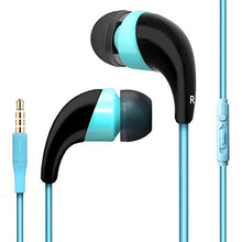 Load image into Gallery viewer, NEM Universal in-Ear Earbuds Headphones Sweatproof Stereo Bass with Microphone/Playback Control, for iPhone, iPod, iPad, Samsung, Huawei, LG, Android Smartphone, Tablets, MP3 Players (Blue)
