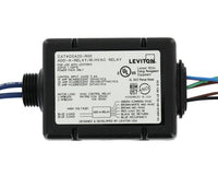 Leviton OSA20-RA0 HVAC Relay 0.5A 125VAC 1.0A 30VDC, 15A INC 20A FL 120/277VAC 15A FL 347VAC, Add-A-Relay for Occupancy Sensor, Black