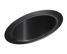 Load image into Gallery viewer, Juno Lighting Group 614B-BL 212N SC Standard Slope Downlight Baffle, 6-Inch, Black
