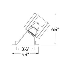 Load image into Gallery viewer, WAC Lighting HR3LEDT418PS840WT Tesla PRO 3.5&quot; LED Round 30-45 Degree Adjustable Trim with Light Engine 4000K Narrow Beam, (80+ CRI), White
