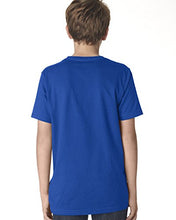 Load image into Gallery viewer, Next Level Big Boys&#39; Comfort Fashion Rib Jersey Crew T-Shirt, Royal, X-Small

