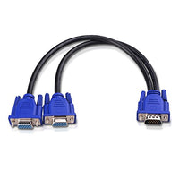 Cable Matters Vga Splitter Cable (Vga Y Cable) For Screen Duplication   1 Foot