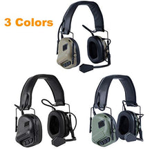 Load image into Gallery viewer, Tactical Headset Ear Protection Headphone Earphone For Military Airsoft Paintball Hunting Activities-(OD)

