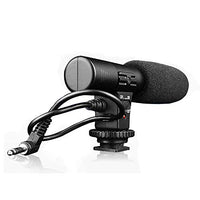 FairOnly Camera Microphone 3.5mm Digital Video Recording Microphone for D-SLR Camera Nikon/Canon Camera/DV Camcorder