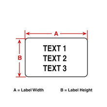 Load image into Gallery viewer, Brady PTL-37-483, 18717 1.9&quot;x3&quot; White BMP61/BMP71/TLS 2200 ToughBond Glossy B-302 Label, 5 Rolls of 100 pcs
