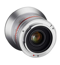 Load image into Gallery viewer, Samyang SY12M-FX-SIL 12mm F2.0 Ultra Wide Angle Lens for Fujifilm X-Mount Cameras, Silver
