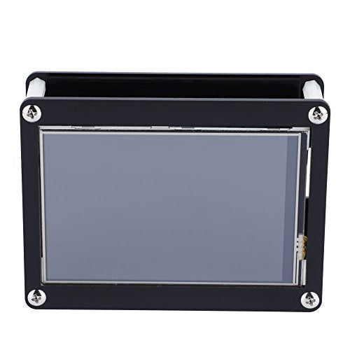 4 Inch TFT Touch Screen , 480x320 Resolution Touch Display with Protective Acrylic Case , SPI Interface Designed for Raspberry Pi A , B , B and Raspberry Pi 2 , 3 & Raspbian