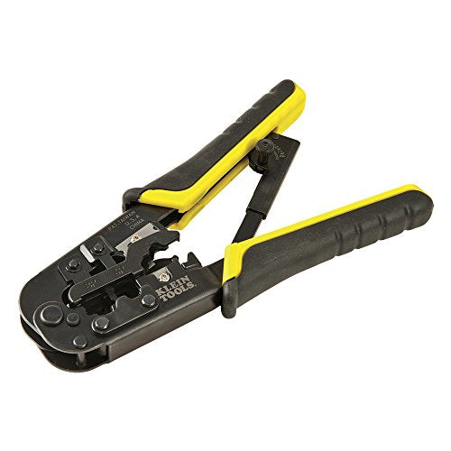 Klein Tools Vdv226 011 Sen All In One Ratcheting Modular Data Cable Crimper / Wire Stripper / Wire C