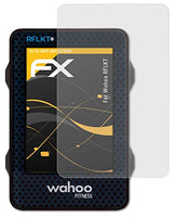 atFoliX Screen Protector Compatible with Wahoo RFLKT Screen Protection Film, Anti-Reflective and Shock-Absorbing FX Protector Film (3X)