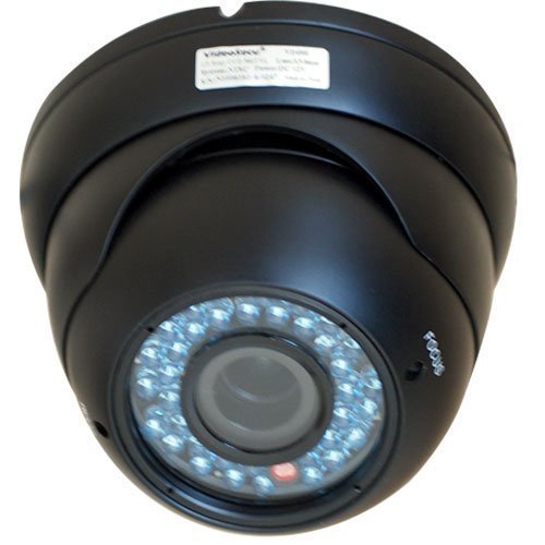 VideoSecu Dome Outdoor CCD Vandal Proof Security Camera Day Night Vision 420TVL 36 IR Infrared LEDs 4-9mm Zoom Focus Varifocal for Home CCTV DVR Surveillance System 1Z6