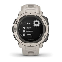 Load image into Gallery viewer, Garmin 010-02064-01 Instinct, Rugged Outdoor Watch with GPS, Features Glonass and Galileo, Heart Rate Monitoring and 3-Axis Compass, Tundra

