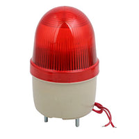 Aexit AC220V Buzzer Lighting fixtures and controls Sound Industrial Security Rotary Signal Warning Flashing Light Red