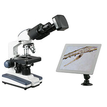 Load image into Gallery viewer, 40X-1000X LED 3D Stage Binocular Compound Microscope + Wi-Fi Camera
