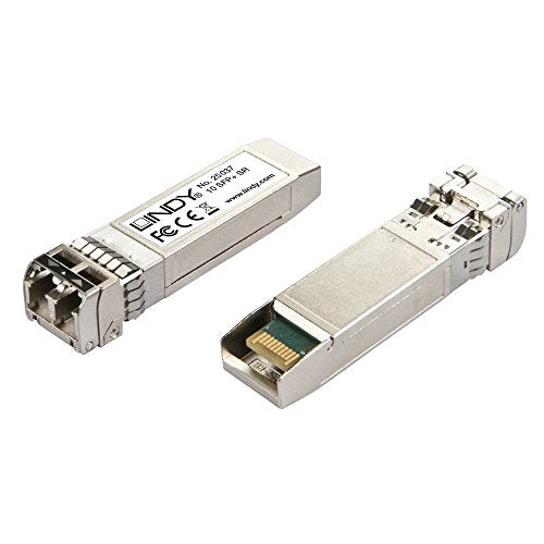 LINDY 10GBase-SR SFP+ LC Transceiver Module - Silver