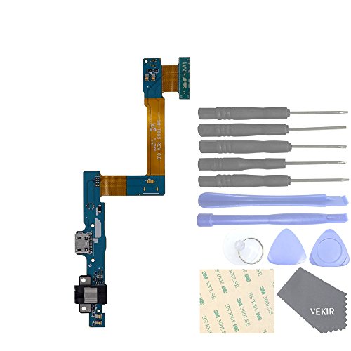 VEKIR USA Charger Port Headphone Port Home Button Flex Cable for Samsung Galaxy Tab A 9.7 T550 T555