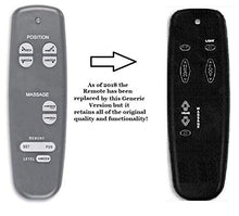 Load image into Gallery viewer, Sleep Comfort E02-K1(New 2020 Version) Replacement Remote for Adjustable Beds
