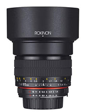 Load image into Gallery viewer, Rokinon 85M-P 85mm f/1.4 Aspherical Lens for Pentax (Black)
