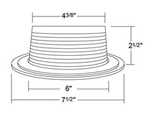 Load image into Gallery viewer, NICOR Lighting 6 inch Oil-Rubbed Bronze Recessed Baffle Trim, Fits 6 inch Housings (17510OB-OB)
