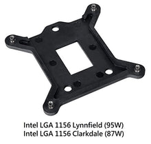 Load image into Gallery viewer, Thermaltake 7-bladed 92mm 4-Pins PWM Aluminum Extrusion CPU Cooling Fan for Intel Core i7/i5/i3 CLP0556-B
