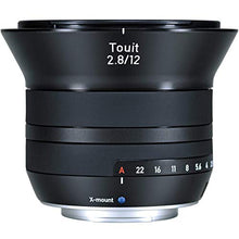 Load image into Gallery viewer, ZEISS Touit 2.8/12 Wide-Angle Camera Lens for Fujifilm X-Mount Mirrorless Cameras, Black
