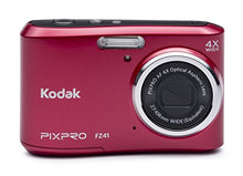 Load image into Gallery viewer, Kodak PIXPRO Friendly Zoom FZ41 16 MP Digital Camera with 4X Optical Zoom and 2.7&quot; LCD Screen (Red)
