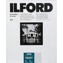 Load image into Gallery viewer, Ilford Multigrade IV RC Deluxe Resin Coated VC Variable Contrast Black &amp; White Enlarging Paper - 8.5x11&quot;-250 Sheets - Pearl Surface
