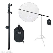 Load image into Gallery viewer, LINCO Lincostore Photography Video Studio Pro Boom Arm with Reflector Holder and Counterweight AM146
