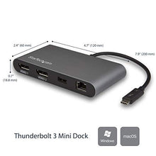 Load image into Gallery viewer, StarTech.com Dual 4K Monitor Mini Thunderbolt 3 Dock with DisplayPort - Mac &amp; Windows Docking Station - Discontinued, Limited Stock, &amp; Replaced by TB3DKM2DPL (TB3DKM2DP)
