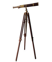 Handicraft Nautical Article - collectiblesBuy Royal Vintage Moon Arc Telescope Antique Handmade Tripod Telescopes