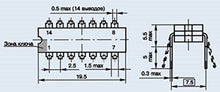 Load image into Gallery viewer, S.U.R. &amp; R Tools IC/Microchip USSR KR142EN2B Analogue A723 25 pcs
