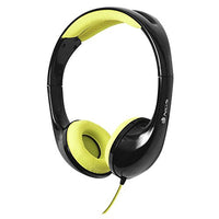 NGS Speedy - Foldable Stereo Headphones, Waterproof IPX4 with Built-in Microphone - Yellow