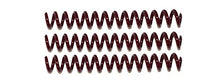 Load image into Gallery viewer, Spiral Coil Binding Spines 8mm (5/16 x 12) 4:1 [pk of 100] Maroon (PMS 188 C)
