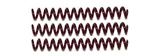 Spiral Coil Binding Spines 8mm (5/16 x 12) 4:1 [pk of 100] Maroon (PMS 188 C)