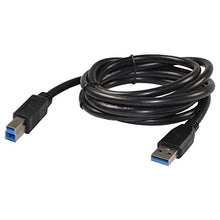 Load image into Gallery viewer, HQRP 6ft USB 3.0 Type A-Male to B-Male (M/M) Cable Compatible with Anker USB3.0 Data Hub, Docking Station Plus HQRP Coaster
