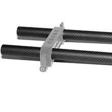 Load image into Gallery viewer, NICEYRIG Carbon Fiber 15mm Rod 12 Inch for Rod Rail Support System, DSLR Shoulder Rig, Pack of 2-011
