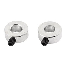 Load image into Gallery viewer, uxcell 10 Pcs RC Airplane Landing Gear Wheel Stoppers 5.1mm Inner Dia 11x4.5mm
