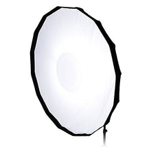 Load image into Gallery viewer, Pro Studio Solutions EZ-Pro 56in (140cm) Beauty Dish and Softbox Combination w/Bowens Speedring - Soft Collapsible Beauty Dish with Speedring for Bayonet Mountable Strobe, Flash and Monolights
