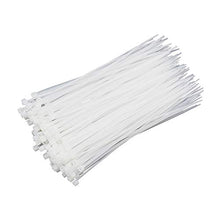 Load image into Gallery viewer, 100pack Extra Heavy Duty 12inch, White Standard White Cable Ties Industrial Strength Durable Outdoor Use Zip Ties
