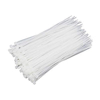 100pack Extra Heavy Duty 12inch, White Standard White Cable Ties Industrial Strength Durable Outdoor Use Zip Ties