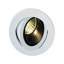 Load image into Gallery viewer, SLV Lighting 1701160U Piastro Recessed Lighting Trim, Matte White, Black Finish
